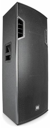 Power Dynamics PD625A Altavoz Activo 2x15 Pulgadas de 1600W para Fiesta, Sonido Profesional, Sistema Autoamplificado para Eventos, Monitor