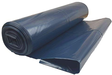 Sacs poubelle bleus résistants de 120 litres de volume et 70 microns d'épaisseur (1 rouleau).
