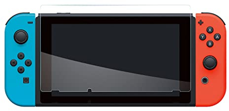 NITHO 2 Pièces Verre Trempé Protection d'écran Compatible avec Switch, Dureté 9H, Haute Durabilité, Sans Bulles, Anti-rayures et Anti-Choc (2 Pièces)