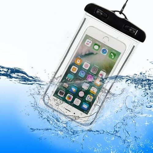 Pochette Etanche Tactile pour IPHONE SE 2020 Smartphone Eau Plage IPX8 Waterproof Coque (Noir)