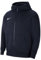 Nike Park 20 - Felpa Con Cappuccio E Zip, Unisex Bambini, Ossidiana / Bianco, L (12-13Y) 147-158