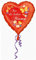 Amscan 3374975 - Standard Folienballon Für die liebste Mama, Größe circa 43 cm, Heliumballon, Muttertag, Geschenk