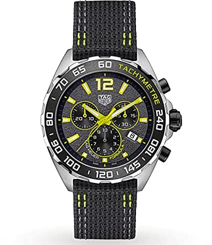 TAG Heuer orologio Formula 1 43mm grigio cronografo quarzo acciaio CAZ101AG.FC8304