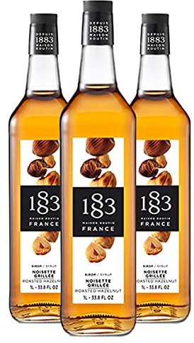 Maison Routin 1883 Sirup Ger?stete Haselnuss, 1,0L / 3er Pack