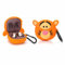 Coque pour Samsung Galaxy Buds2 Pro (2022), Galaxy Buds 2 (2021), Galaxy Buds Pro (2021), Galaxy Buds Live (2020), XMBYGY Housse en Silicone avec Porte-clés pour écouteurs Galaxy Buds (Tiger)