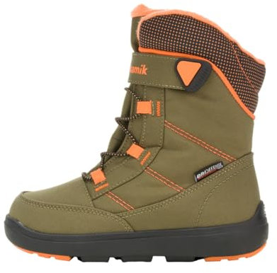 Kamik Kinder Stance2 Winterstiefel, Grün (Olive Orange OLO), 36 EU