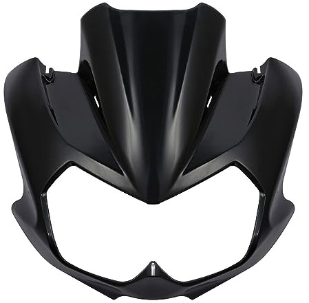 TCMT Carenatura anteriore Cowl Maschera pozzetto naso superiore non verniciata per Kawasaki Z750 2004-2006