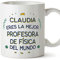 MUGFFINS Tazas Personalizadas para PROFESORA DE FÍSICA mujer - En Español - Mejor del Mundo - 11 oz / 330 ml - Regalo Personalizable original y divertido