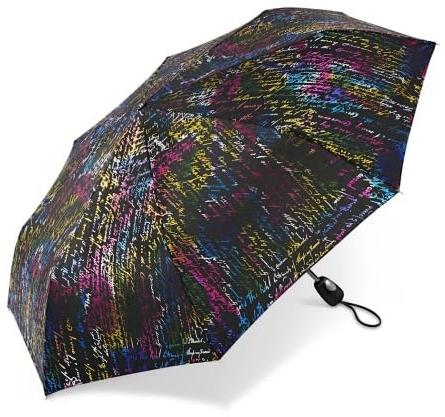 Pierre Cardin Taschenschirm Manuscrit Metallique, Multicolor