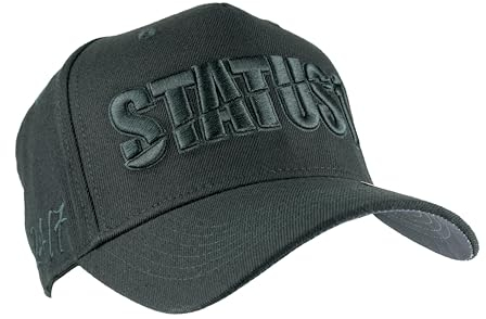 Status1 Feuerwehr Rettungsdienst THW Baseballcap | Snapback Black Edition