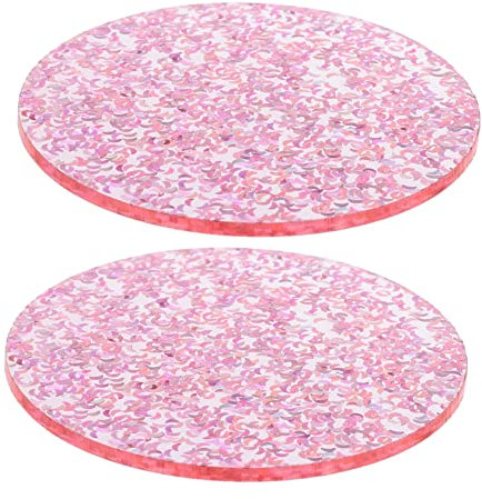 Acryl-Set Wärme- Und Eigenschaften Und Mond-Design Tischsets Für Moderne Wohnkultur