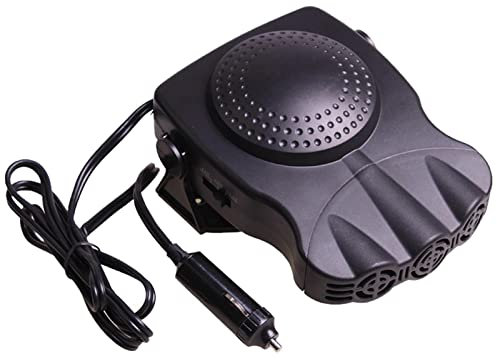 Lnhgh Riscaldatori Auto Portatili, Riscaldamento e Sbrinatore Auto Riscaldamento 2 in 1, radiatore per Uso interno, Riscaldamento Auto Portatile Rotante a 180