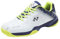 Herren Tennisschuhe, Atmungsaktive Badminton Laufschuhe Hallenplatz Turnschuhe Anti-Rutsch-Leichtgewicht Für Racketball Squash Volleyball,Weiß,39 EU