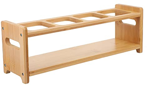 Ciieeo Organisateur de bouteilles de condiments comptoir étagère organisateur de bureau range bouteille étagères de rangement porte-bouteille d'assaisonnement porte-bouteilles de cuisine