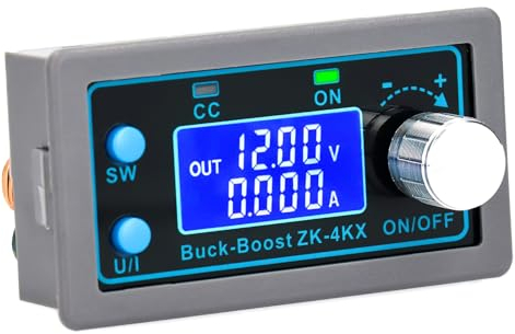 APKLVSR DC-DC Wandler,ZK-4KX CNC-DC-Buck-Boost-Wandler CC CV 0,5-30 V 4A-Leistungsmodul Spannungsregler Einstellbar Geregelt