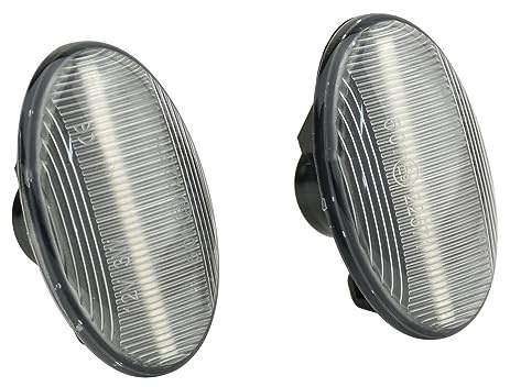 2 stücke Blinker Seite Marker Licht Dynamische Blink Blinker Auto for Mercedes Benz Smart W450 & W452 W168 Vito w639 W447 for Citan W415(Dynamic Crystal)