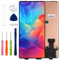 Duotipa Display OLED da 6,67, compatibile con Motorola Moto G85/Edge 50 Fusion (con impronte digitali), display LCD touchscreen, montaggio con kit di strumenti di riparazione, nero