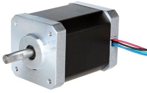 ACT Motor 5 Stück Schrittmotor Nema17 1,6A 0,7 Nm 42,3x42,3x60mm 1,8 Grad 4 Drähte Stepper Motor für CNC und Roboter