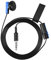 Eboxer Cuffie da gioco, Mono Chat Auricolari con microfono, Plug & Clip da 3,5 mm per PlayStation 4 PS4