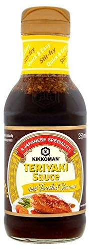 2x Kikkoman Teriyaki-Sauce Mit Geröstetem Sesam 250Ml