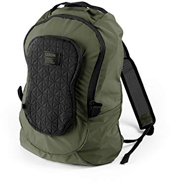 Lexon PEANUT Rucksack – Aufbewahrung – faltbar in kompakter Tasche – 18,7 l (Grün)