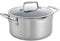 ZWILLING Clad CFX 6-qt Stainless Steel Ceramic Nonstick Dutch Oven