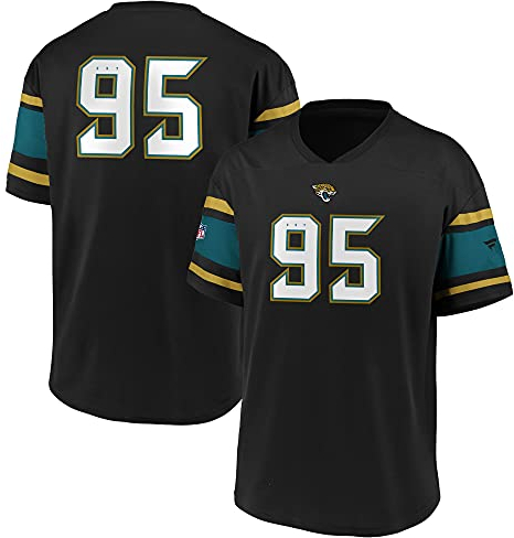 Fanatics NFL Jacksonville Jaguars Trikot Shirt Iconic Franchise Poly Mesh Supporters Jersey (M)