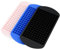 3PCS Mini Bacs à Glaçons Silicone,160 Grille Moule à Glaçons Moule Carré en Silicone Mini Bac à Glaçons Cuisine Bar Moule Petit Outil de Fabrication de Glaçons 3 Bleu
