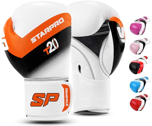 Starpro T20 Boxhandschuhe Kinder für kleine & zarte Hände - Kinder Boxhandschuhe, Boxhandschuhe Kinder 6 Jahre, Boxhandschuhe Kinder 10 Jahre, Box Handschutz Kinder, Kinder Boxset, Kinder Box Set