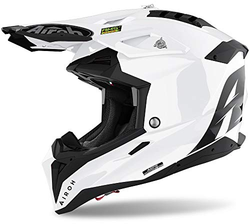AIROH AVIATOR 3 COLOR WHITE GLOSS M