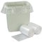 Jandson Bolsas para Basura Transparentes de 10 Litros, 200 Unidades