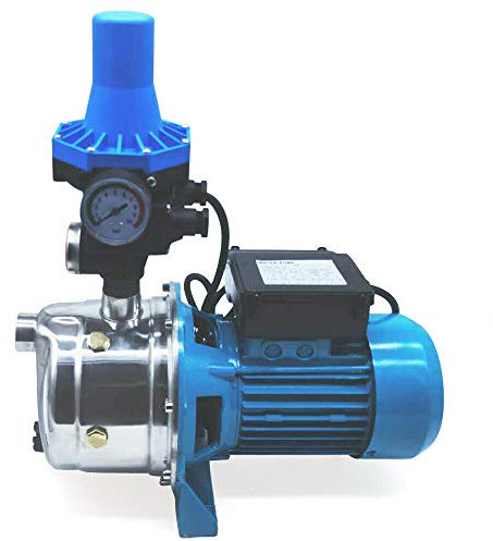 Gartenpumpe, Profi Kreiselpumpe Haushaltskreiselpumpe mit Pumpensteuerung Druckschalter Hauswasserwerk 3600 L/h 1100W 5 Bar