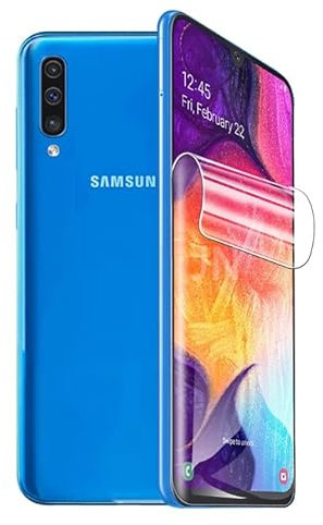2 pcs Film hydrogel pour Samsung Galaxy A10 6.2 Haute Sensibilité film Flexible TPU Protecteurs d'écran Antidéflagrants Pas de Verre Trempé