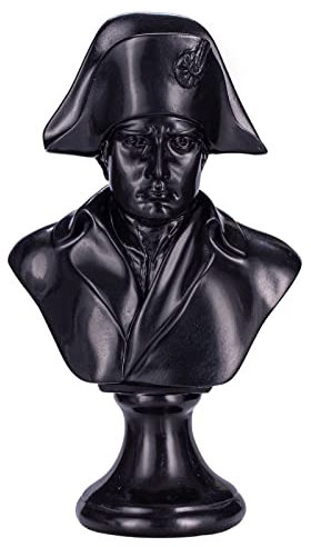 danila-souvenirs Französischer Kaiser Napoleon Bonaparte Stein Büste Statue Skulptur 24 cm