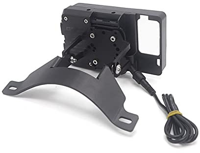 Supporto per navigatore Porta Cellulare per Moto for Ducati for Mul-TISTRADA 1200 2010 2011 2012 Moto Mobile Staffa Staffa di Navigazione del Telefono (Color : 2)