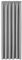 Aspire Homeware Door Curtain for Living Room - Light Grey Blackout Pencil Pleat Curtains Bedroom - Thermal Insulated Super Soft 66 x 84 Inch Drop Single Panel Curtain with Tieback