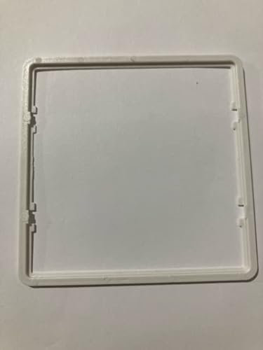 White Light Single Switch Plug Socket Aerial Back Box Spacer