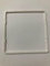 White Light Single Switch Plug Socket Aerial Back Box Spacer