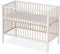Sämann Beistellbett Dreamy 60x120 cm mit Matratze & Umbauseite - Beistellbett 4 in 1 Juniorbett - umbaubar zu Babybett - Beistellbett aus Buchenholz weiß/Natur