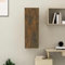 ZQQLVOO Entertainment Center Stand Unit Home Entertainment Center im Wohnzimmer Schlafzimmer TV-Schrank Räuchereiche 30,5x30x90 cm Holzwerkstoff Geeignet für Wohnzimmer Schlafzimmer
