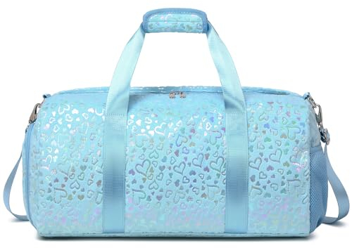 Plüsch Sporttasche Kinder Mädchen Reisetaschen Kinder Mädchen Tanztasche Mädchen Schulsporttasche Kindertasche für Reisen Sport Gymnastik