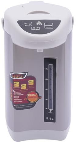biusgiyeny Dispensador de agua caliente de 4 litros, dispensador de agua de acero inoxidable, termo, hervidor de agua caliente, para escuela, hogar, 750 W
