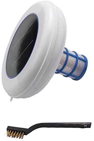 Simpls Solar Pool Ionisator, Kupfer Silber Ionen Schwimm Bad Reiniger Wasser Aufbereiter, Kills Algen Pool Ionisator für Freien