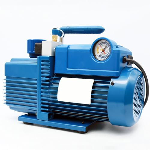 FresQa Central air conditioning vacuum pump new refrigerant two-stage 4-liter vacuum pump,Blue