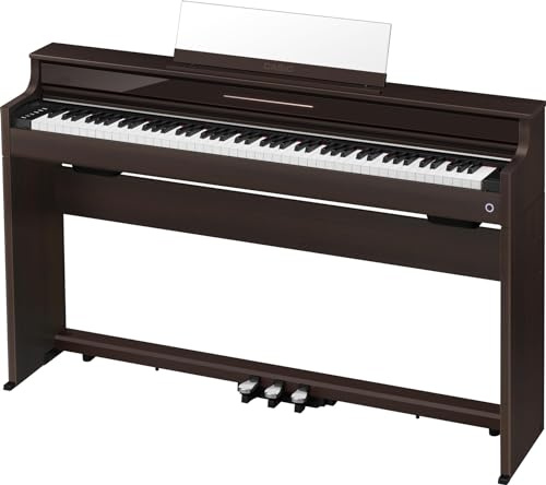 Casio Celviano AP-S450 88-Key Console Digital Piano | 26 Tones | Rosewood | Smart hybrid hammer action, elegant compact cabinet and built-in sound options for refined home piano performance