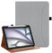 Vakarey Funda para iPad Air 11 Pulgadas M2 2024/M3 2025,Funda para iPad Air 4 5 Generación 10.9 2020 2022 con Soporte para Lápiz,Gris