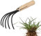 Gartenhacke, Unkrauthacke, Gartenhacke | Hacke und Gartenkultivator, manuelle Gartenfräse für die Gartenarbeit, Unkrautbekämpfung, Bodentrava, robustes Rechenwerkzeug