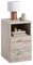 möbelando Nachttisch >Colima 1< in Sandeiche Dekor - 35x61,5x39,9cm (BxHxT)