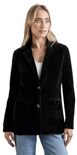 STREET ONE Damen A212377 Cordblazer,Schwarz,34