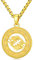 PARYFO Sternzeichen Fische Halskette 925 Sterling Silber Fische Anhänger Konstellationen Halskette Vergoldet Astrologie Horoskop Anhänger Schmuck Geschenke für Männer Frauen Unisex